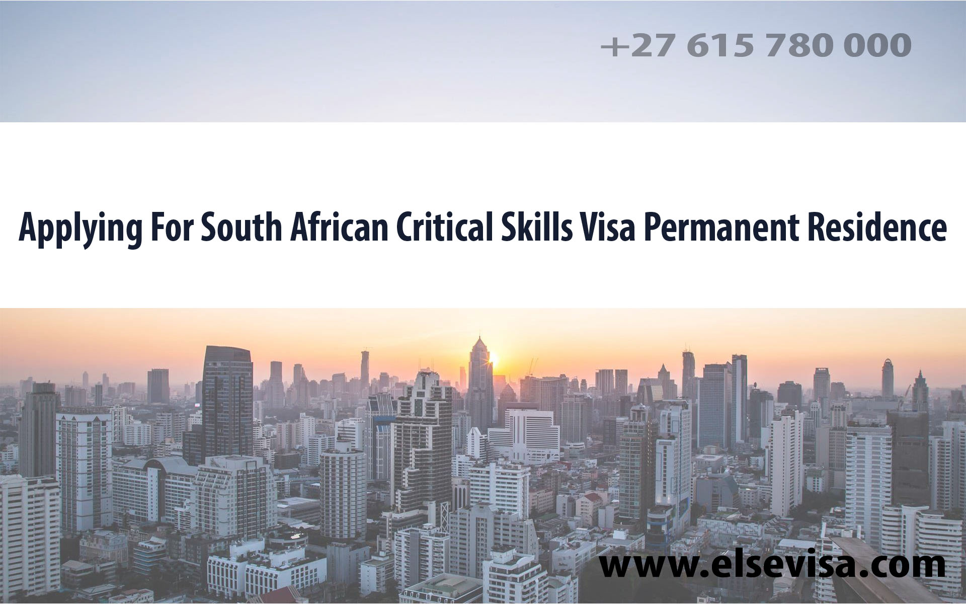  applying for south african critical skills visa permanent residence