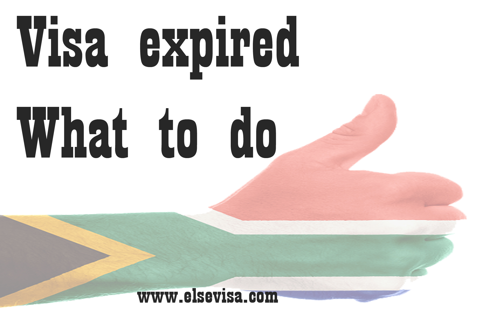 Visa expired what to do | south africa visa renewal